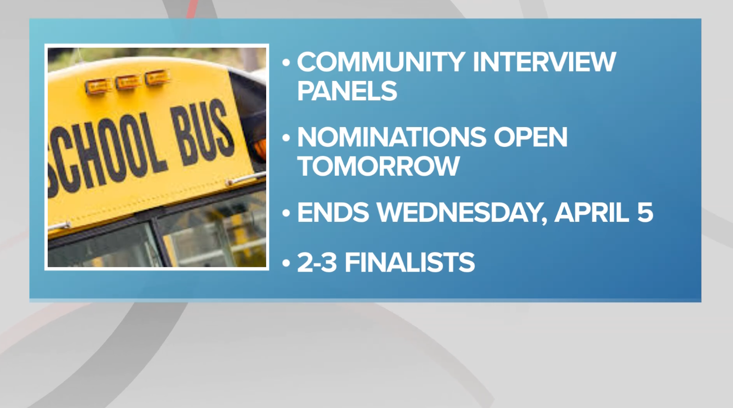  asks community to serve on interview panels